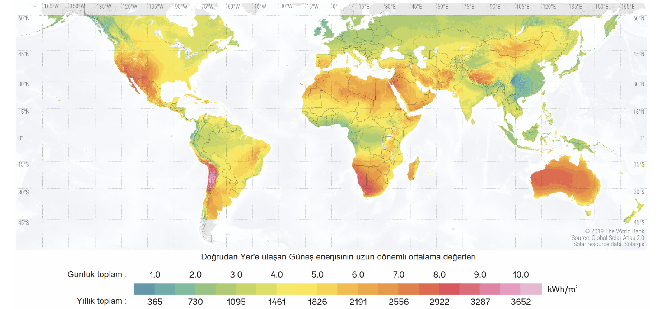 Güneş Enerjisi Haritası